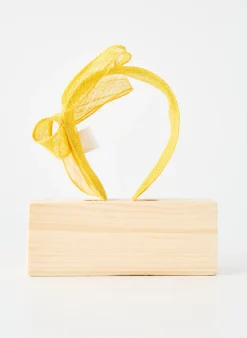 Accessoire Pour Cheveux Tout En Tete Jaune