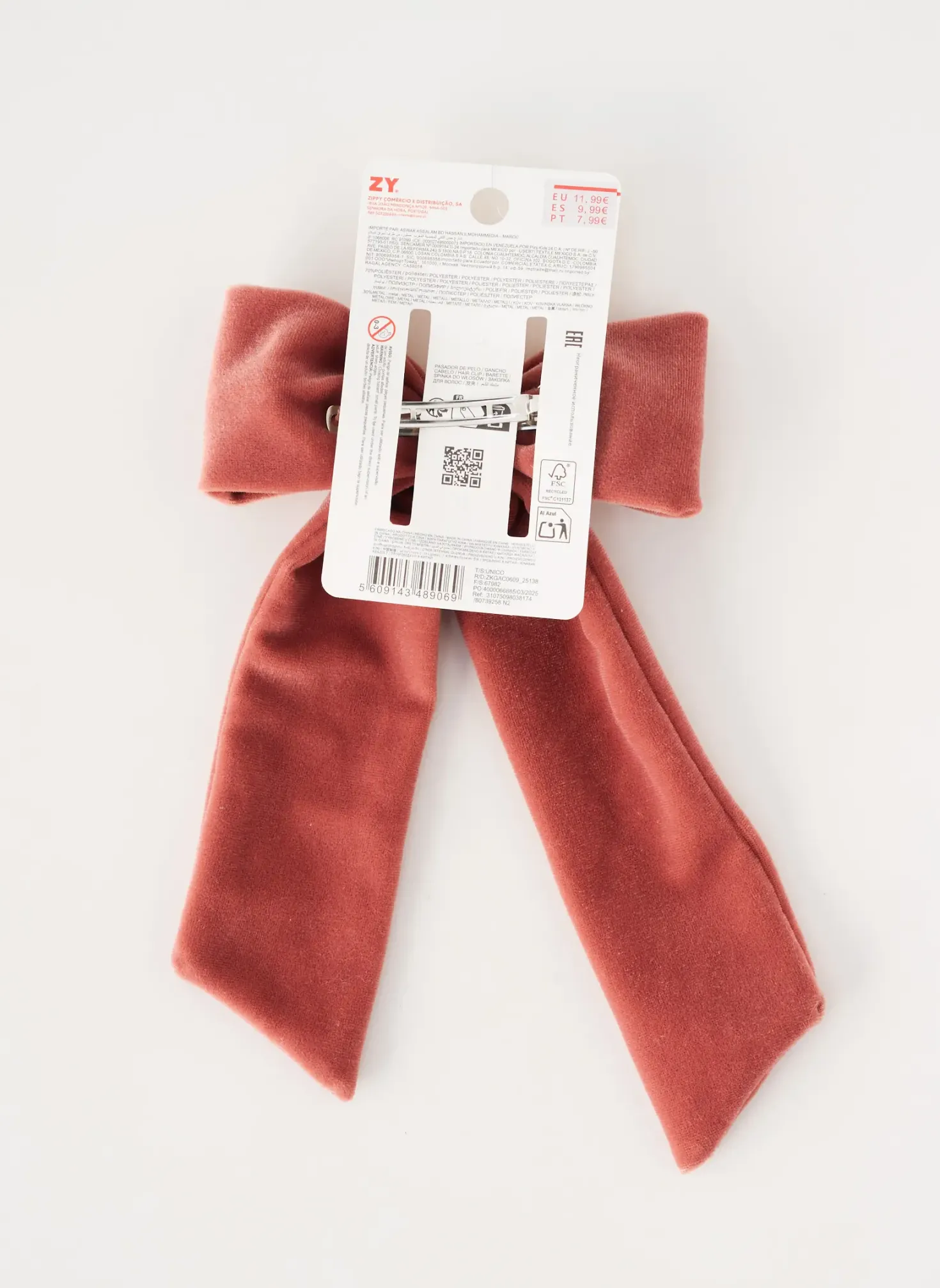 Accessoire Pour Cheveux Zy Rose