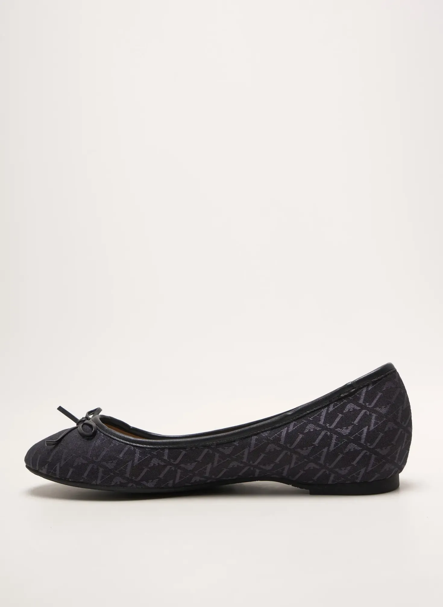 Ballerines Armani Noir Talon Plat Jusqu'à 3cm