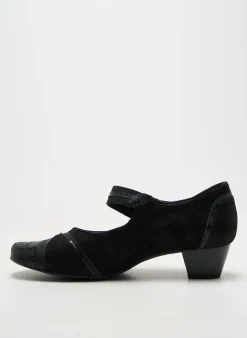 Ballerines Artika Soft Noir Talon De 4 À 6cm