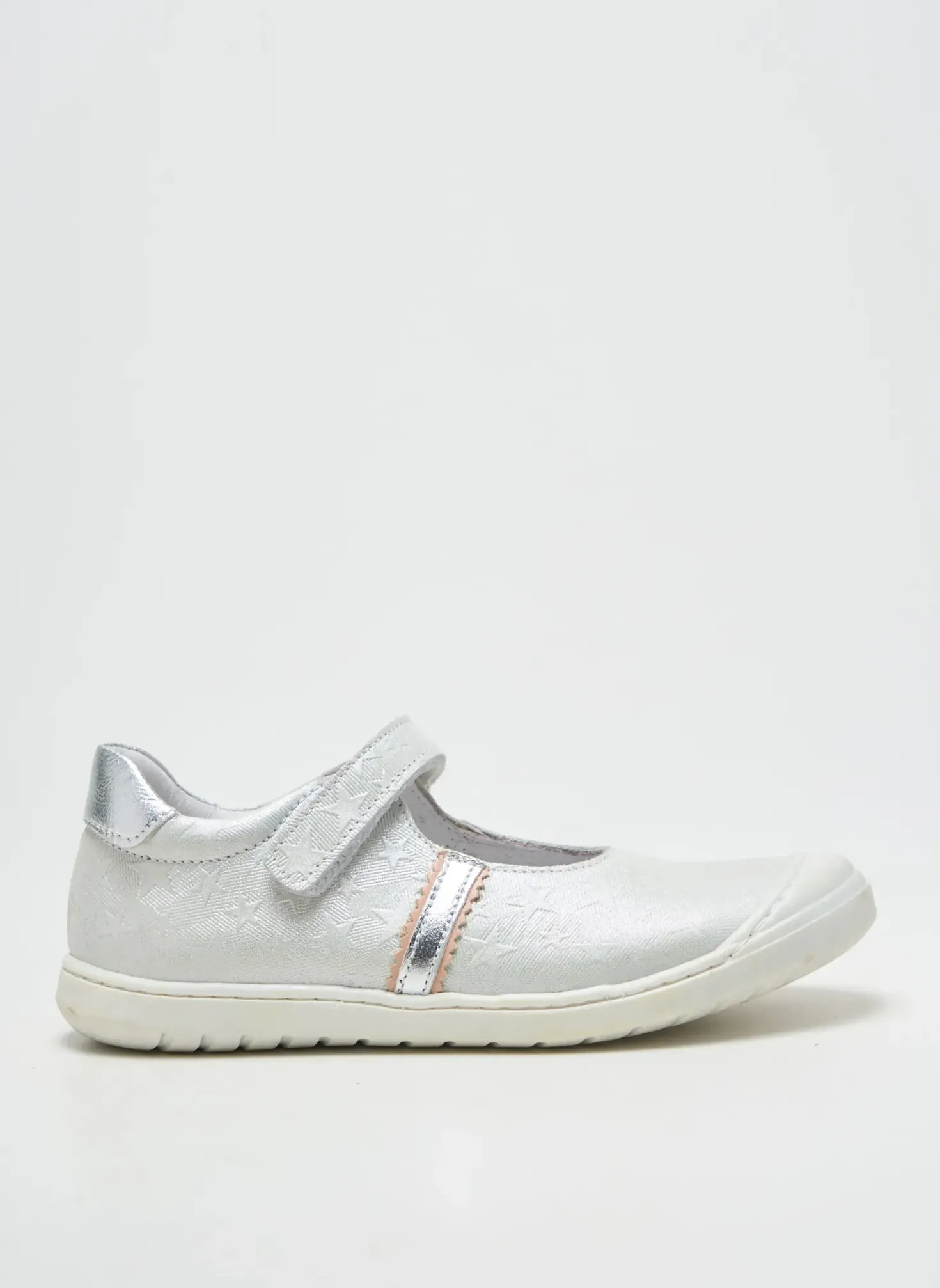 Ballerines Bellamy Argent Bout Rond