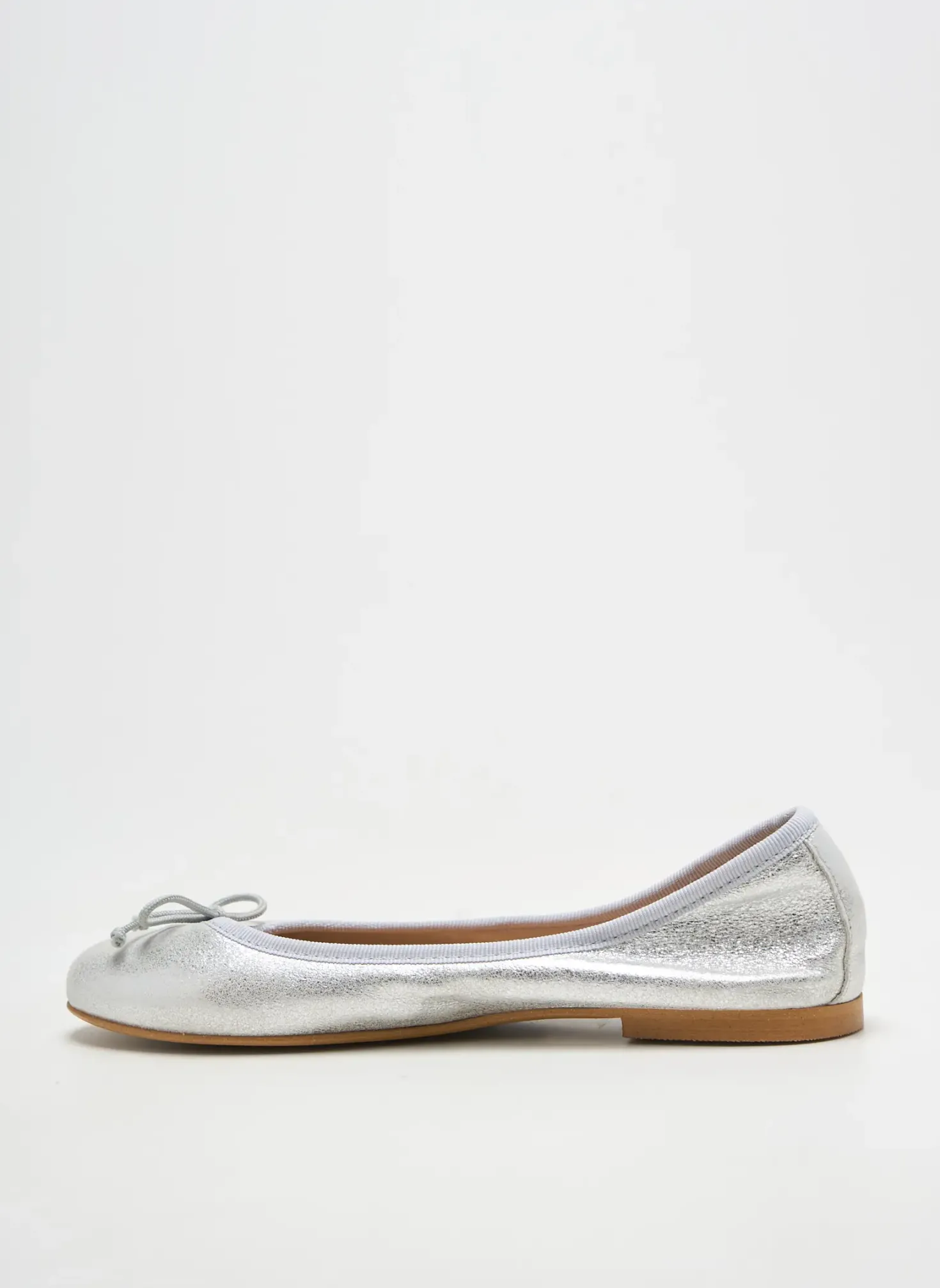 Ballerines Bella Storia Argent Talon Plat Jusqu'à 3cm