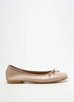 Ballerines Bella Storia Beige Talon Plat Jusqu'à 3cm