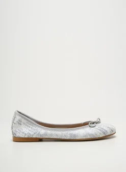 Ballerines Bella Storia Blanc Talon Plat Jusqu'à 3cm