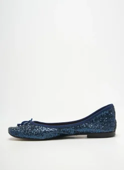 Ballerines Bella Storia Bleu Talon Plat Jusqu'à 3cm