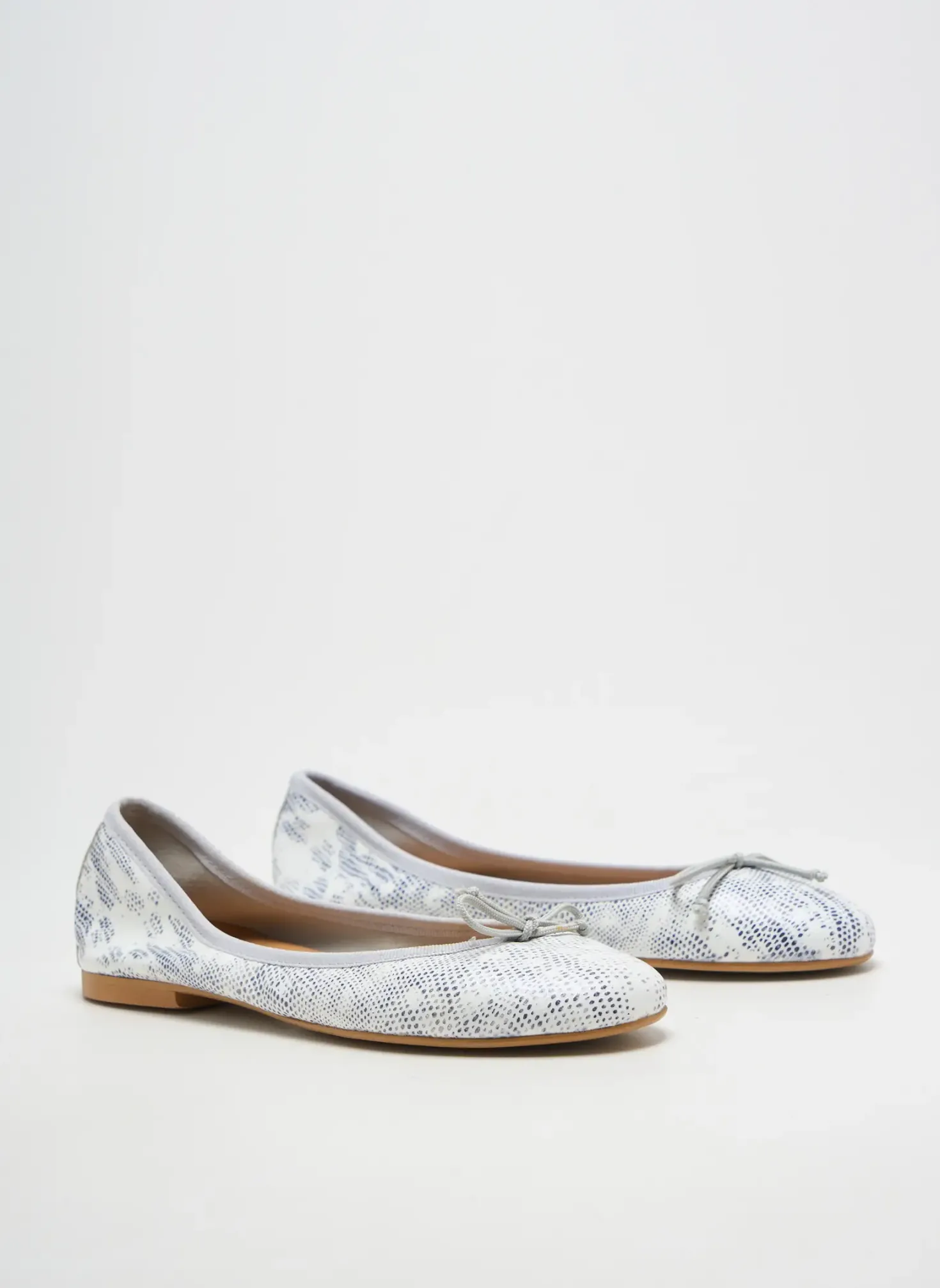 Ballerines Bella Storia Gris Talon Plat Jusqu'à 3cm