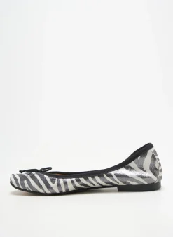 Ballerines Bella Storia Noir Talon Plat Jusqu'à 3cm