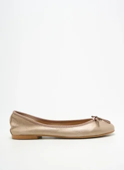 Ballerines Bella Storia Or Talon Plat Jusqu'à 3cm