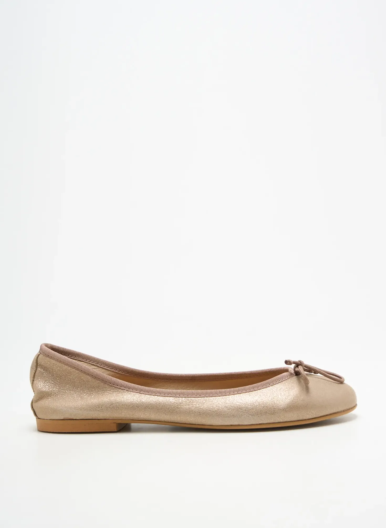 Ballerines Bella Storia Or Talon Plat Jusqu'à 3cm