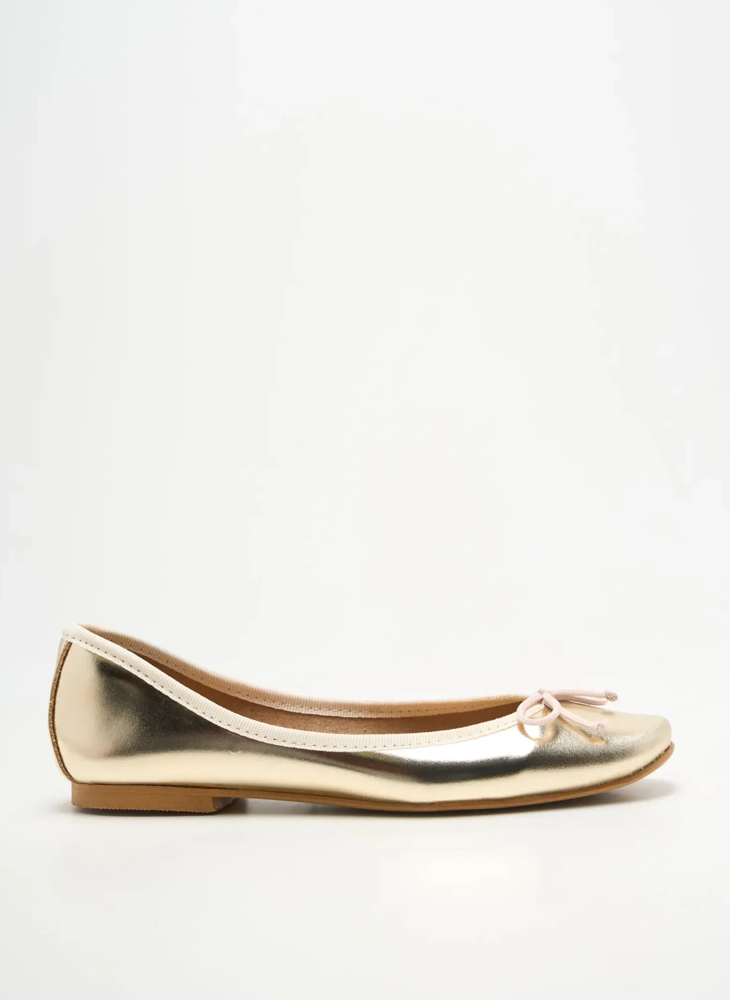 Ballerines Bella Storia Or Talon Plat Jusqu'à 3cm