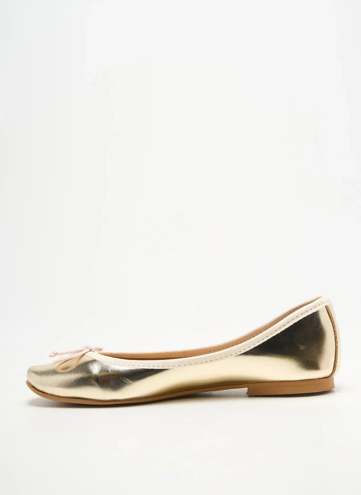 Ballerines Bella Storia Or Talon Plat Jusqu'à 3cm