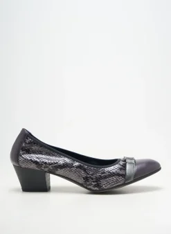 Ballerines Dorking Gris Talon De 4 À 6cm