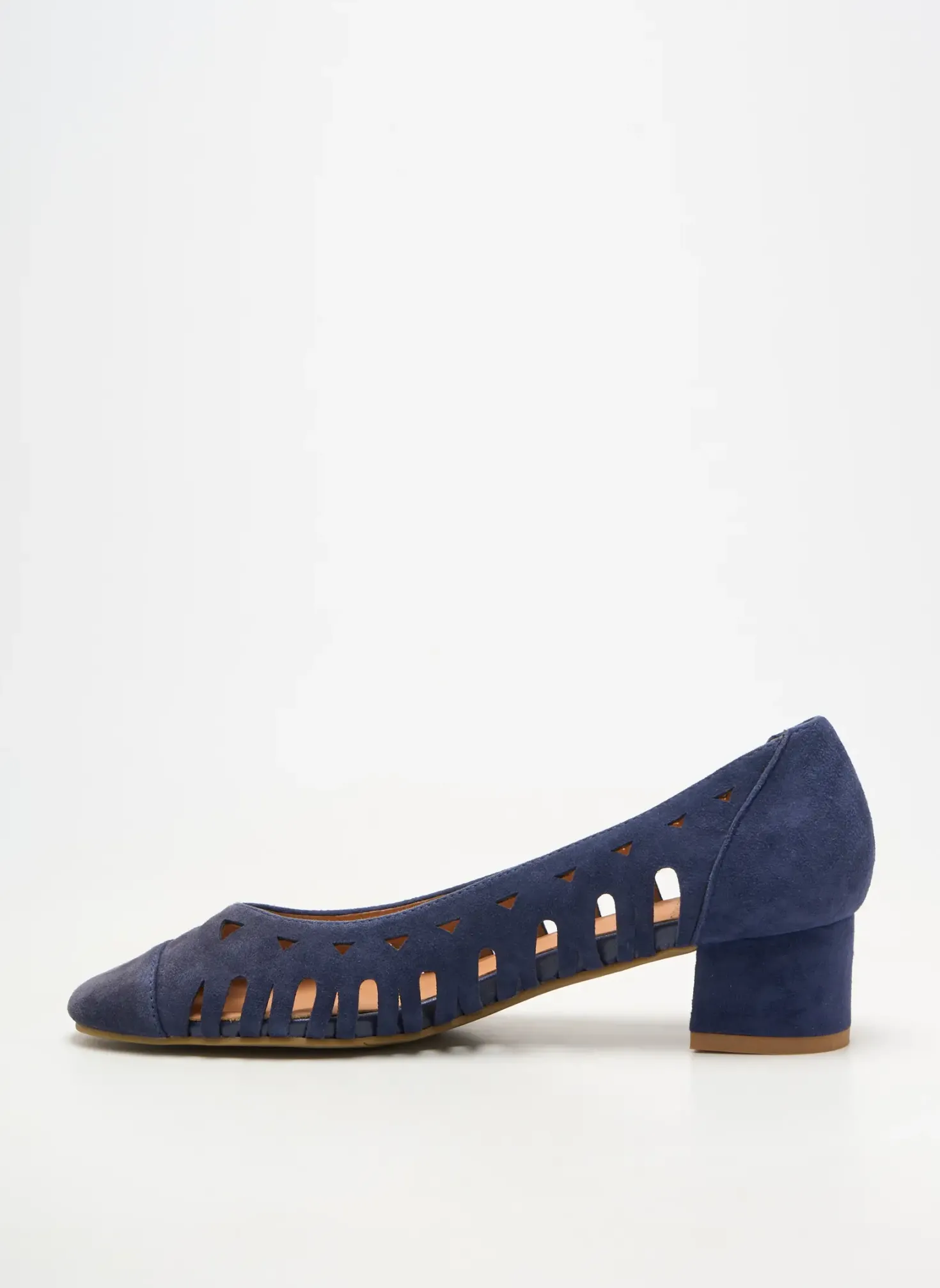 Ballerines Emilie Karston Bleu Talon De 4 À 6cm