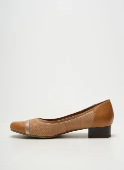 Ballerines Emilie Karston Marron Talon Plat Jusqu'à 3cm