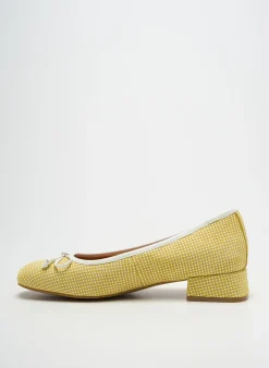 Ballerines Fugitive By Francesco Rossi Jaune Talon Plat Jusqu'à 3cm