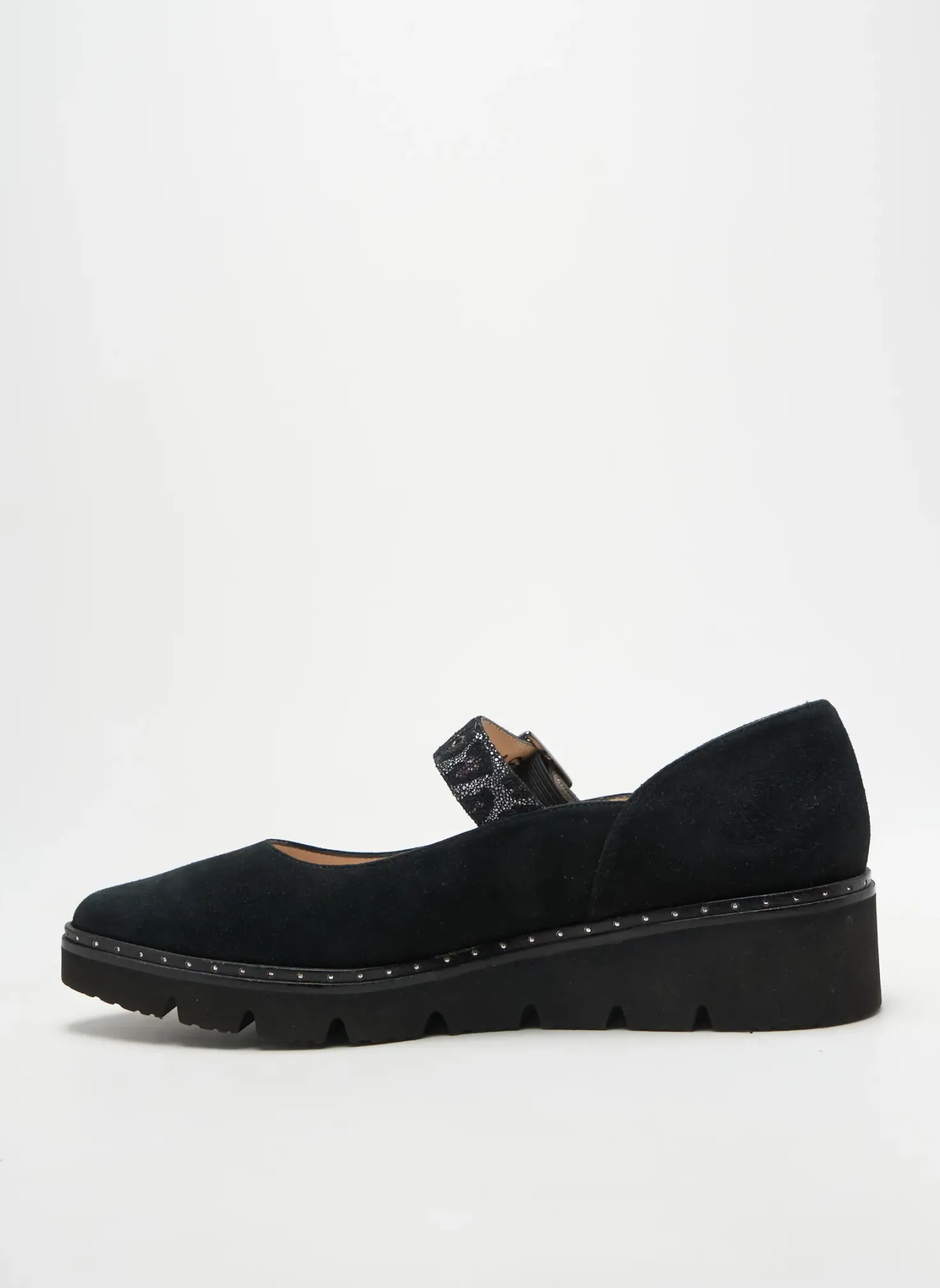 Ballerines Gadea Noir Talon De 4 À 6cm