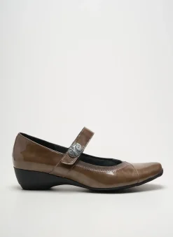 Ballerines Geo-reino Marron Talon De 4 À 6cm