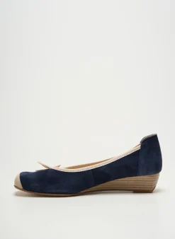 Ballerines Hirica Bleu Talon Plat Jusqu'à 3cm