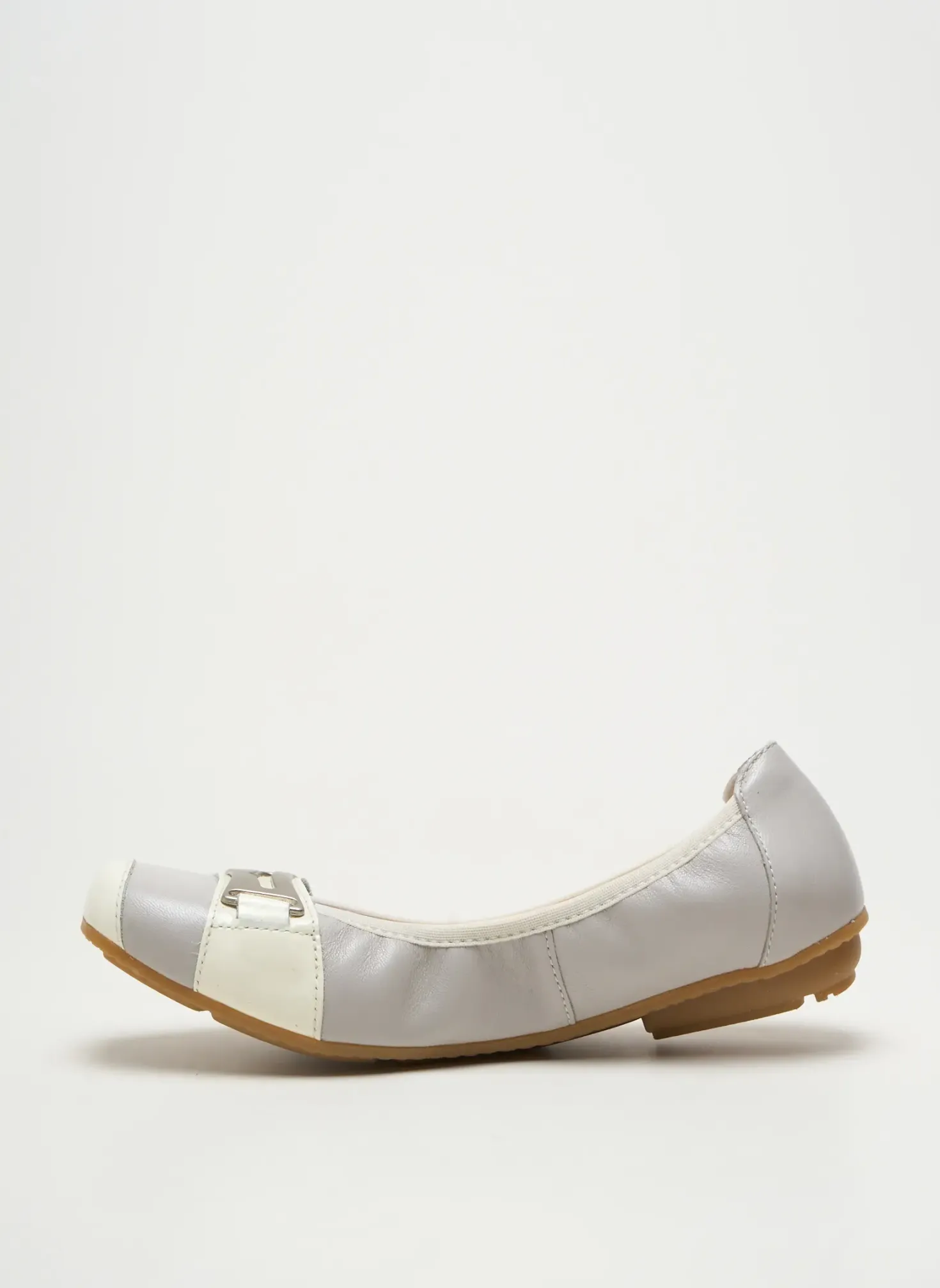 Ballerines Hirica Gris Talon Plat Jusqu'à 3cm