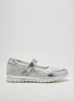 Ballerines Inea Argent Talon Plat Jusqu'à 3cm