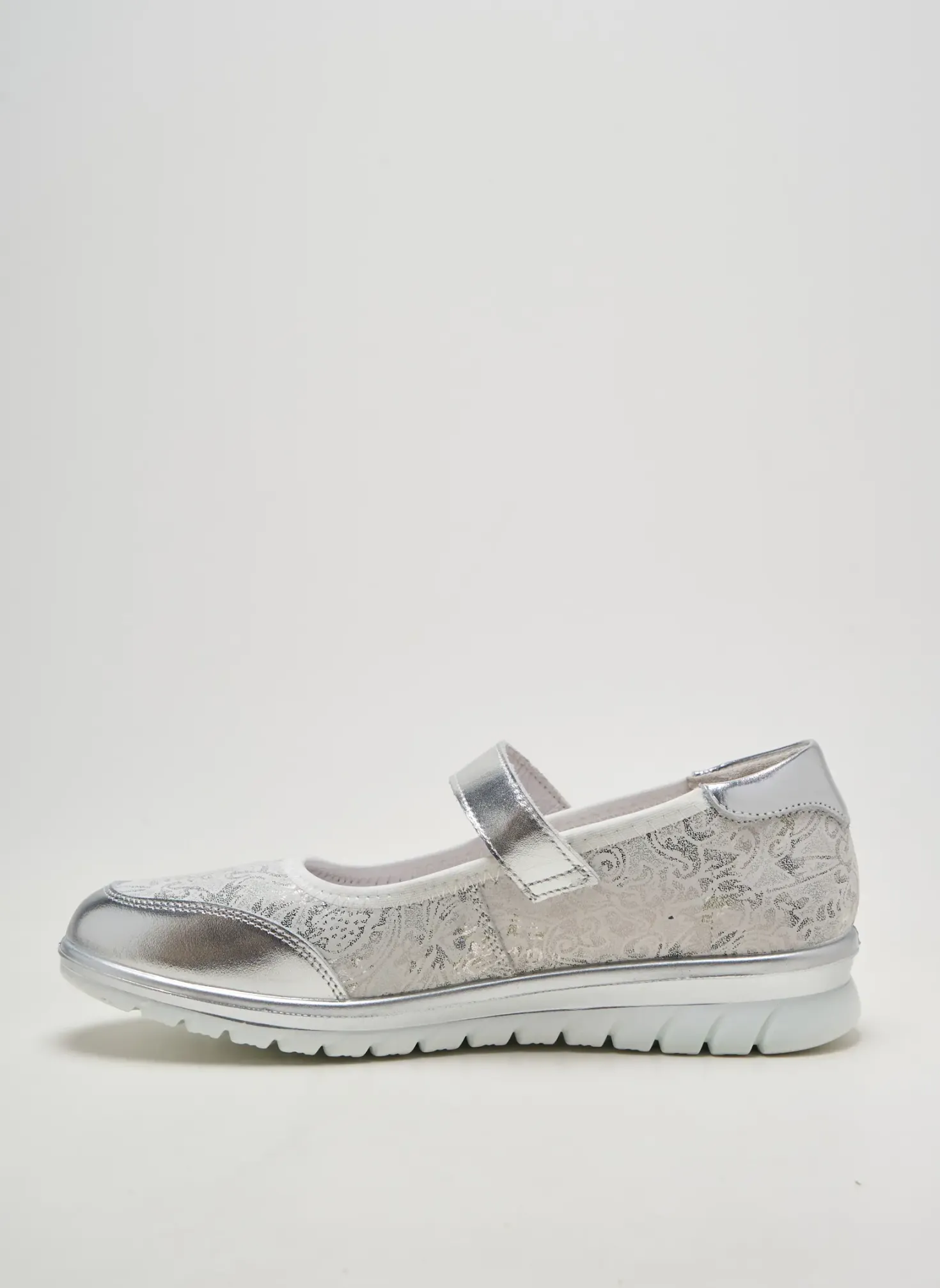 Ballerines Inea Argent Talon Plat Jusqu'à 3cm