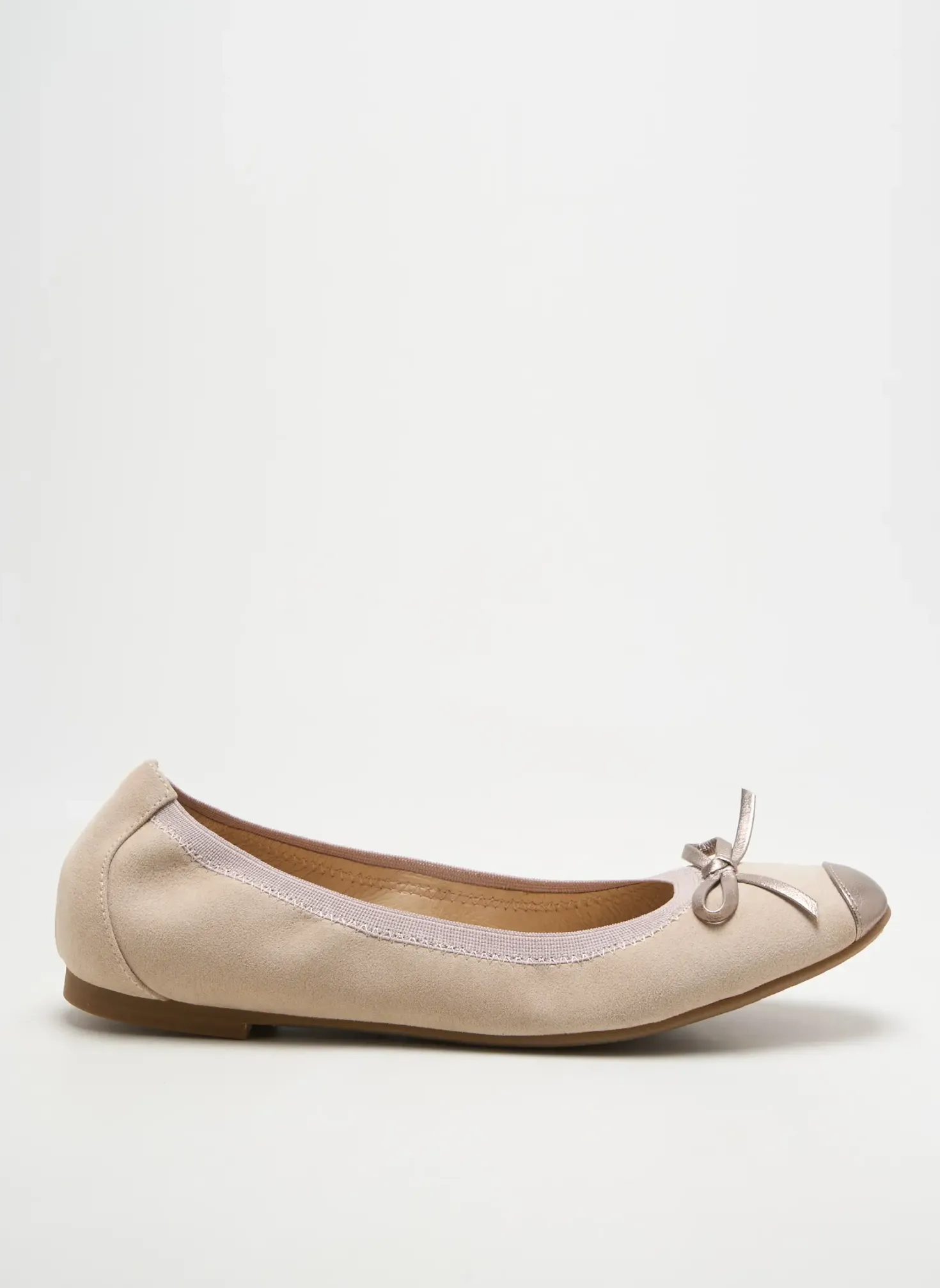 Ballerines Jb Martin Beige Talon Plat Jusqu'à 3cm