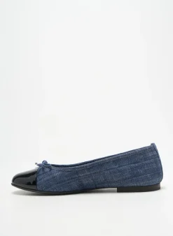 Ballerines Kennel Und Schmenger Bleu Talon Plat Jusqu'à 3cm