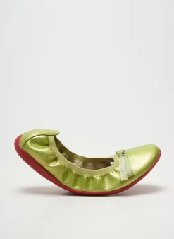 Ballerines Lpb Les Petites Bombes Vert Talon Plat Jusqu'à 3cm