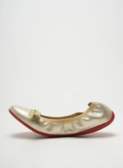 Ballerines Lpb Les Petites Bombes Or Talon Plat Jusqu'à 3cm