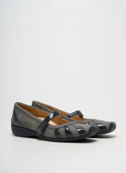 Ballerines Luxat Gris Talon Plat Jusqu'à 3cm