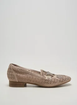 Ballerines Mam'zelle Beige Talon Plat Jusqu'à 3cm