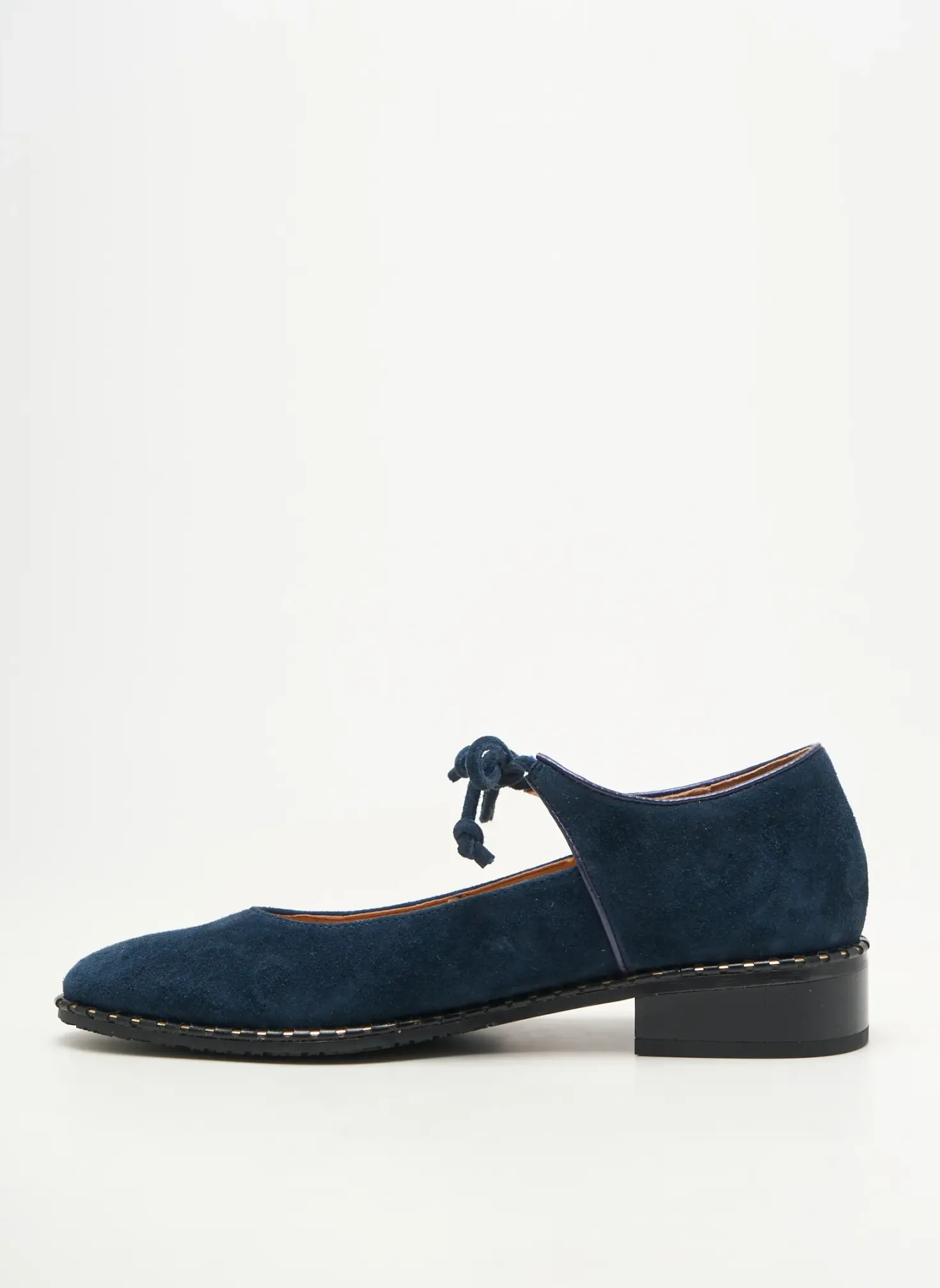 Ballerines Mam'zelle Bleu Talon Plat Jusqu'à 3cm