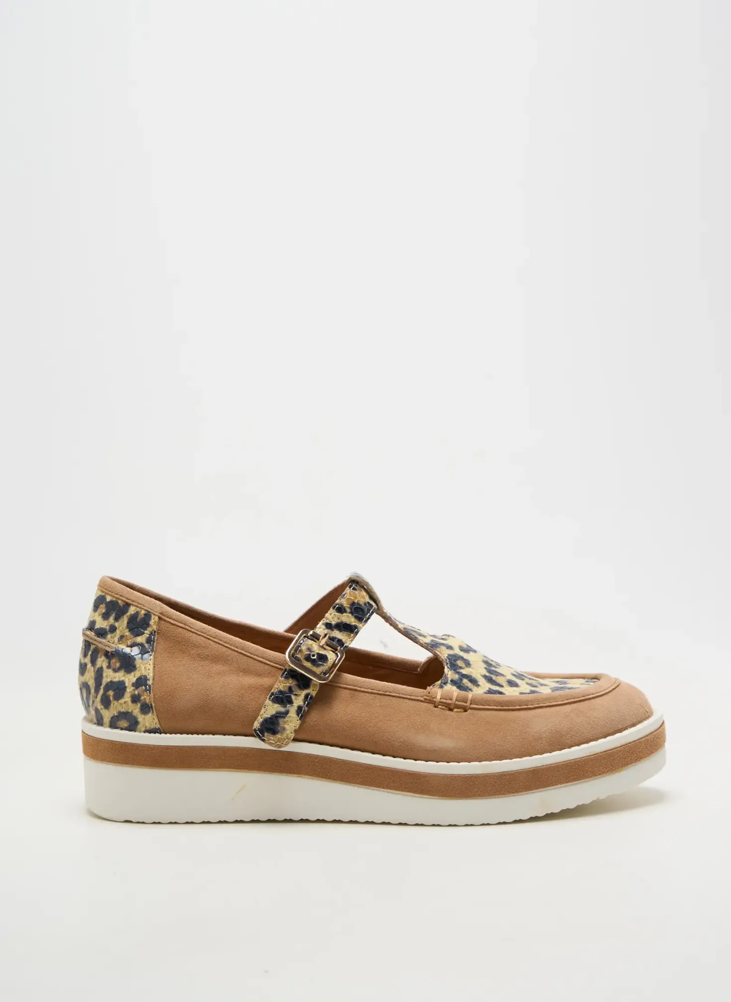 Ballerines Mam'zelle Marron Talon Plat Jusqu'à 3cm