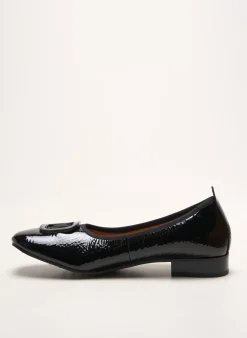 Ballerines Mam'zelle Noir Talon Plat Jusqu'à 3cm