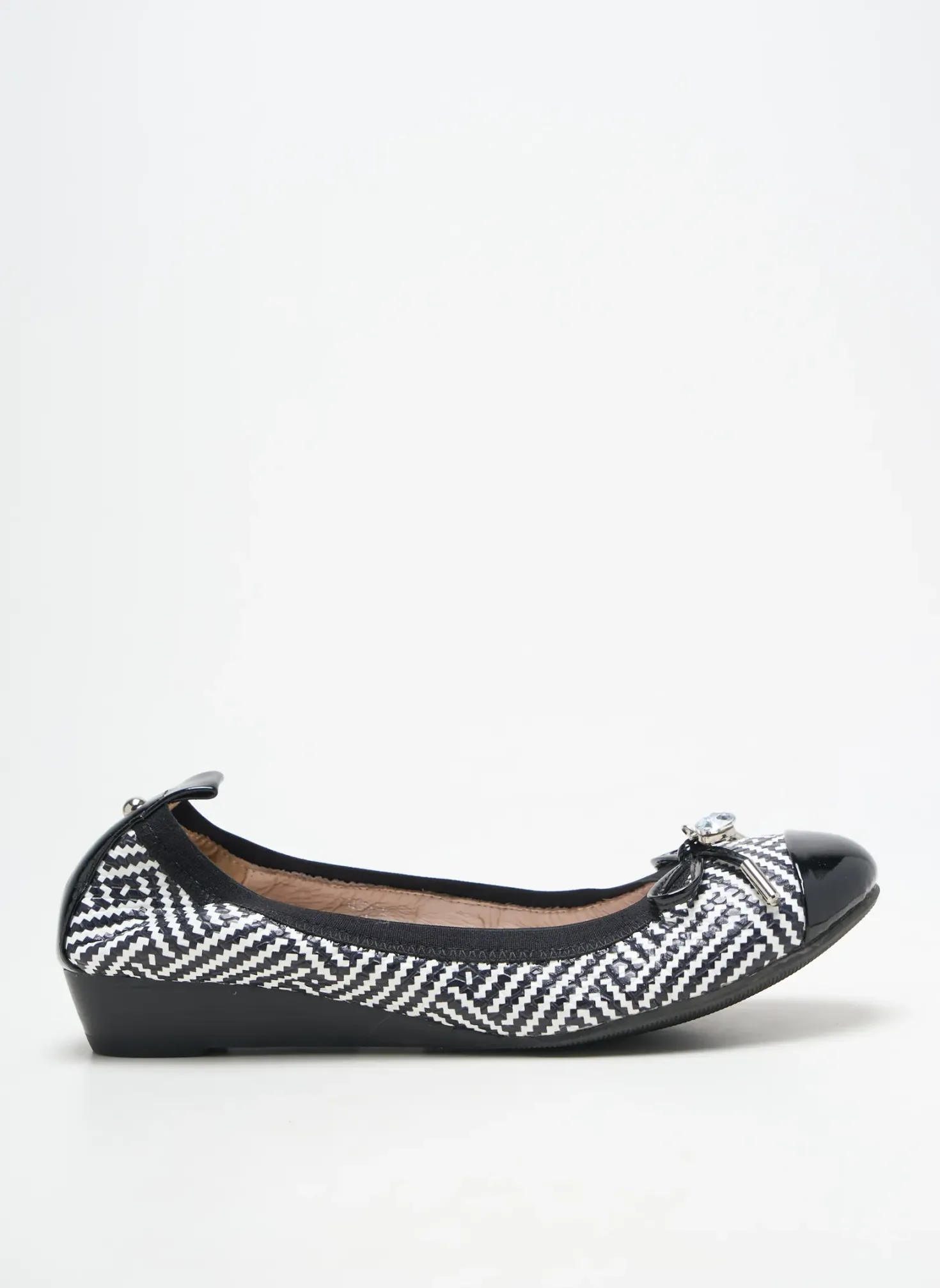 Ballerines Metamorf'ose Noir Talon Plat Jusqu'à 3cm