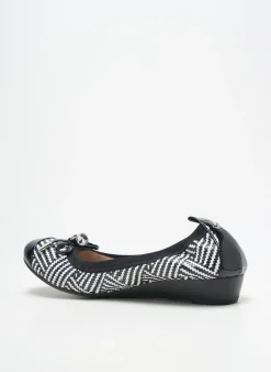 Ballerines Metamorf'ose Noir Talon Plat Jusqu'à 3cm