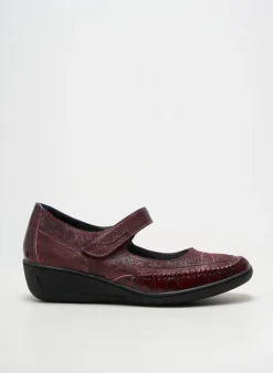 Ballerines Ottilia Violet Talon De 4 À 6cm