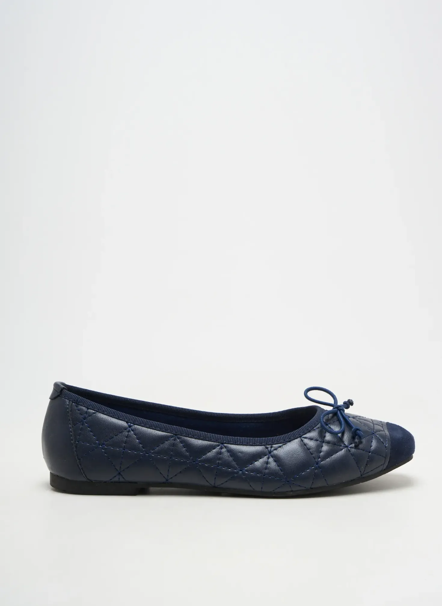 Ballerines Pretty Shoes Bleu Talon Plat Jusqu'à 3cm