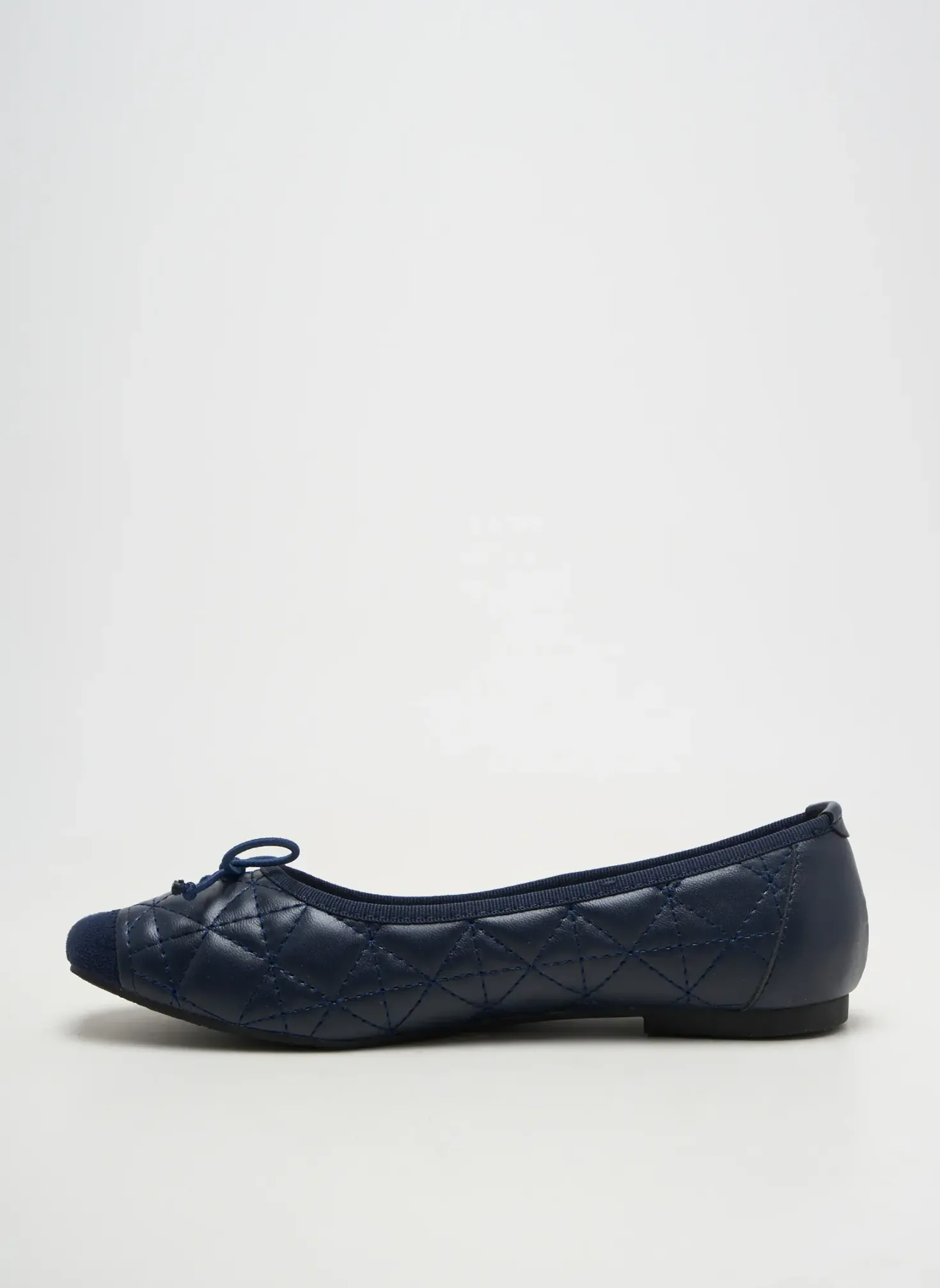 Ballerines Pretty Shoes Bleu Talon Plat Jusqu'à 3cm