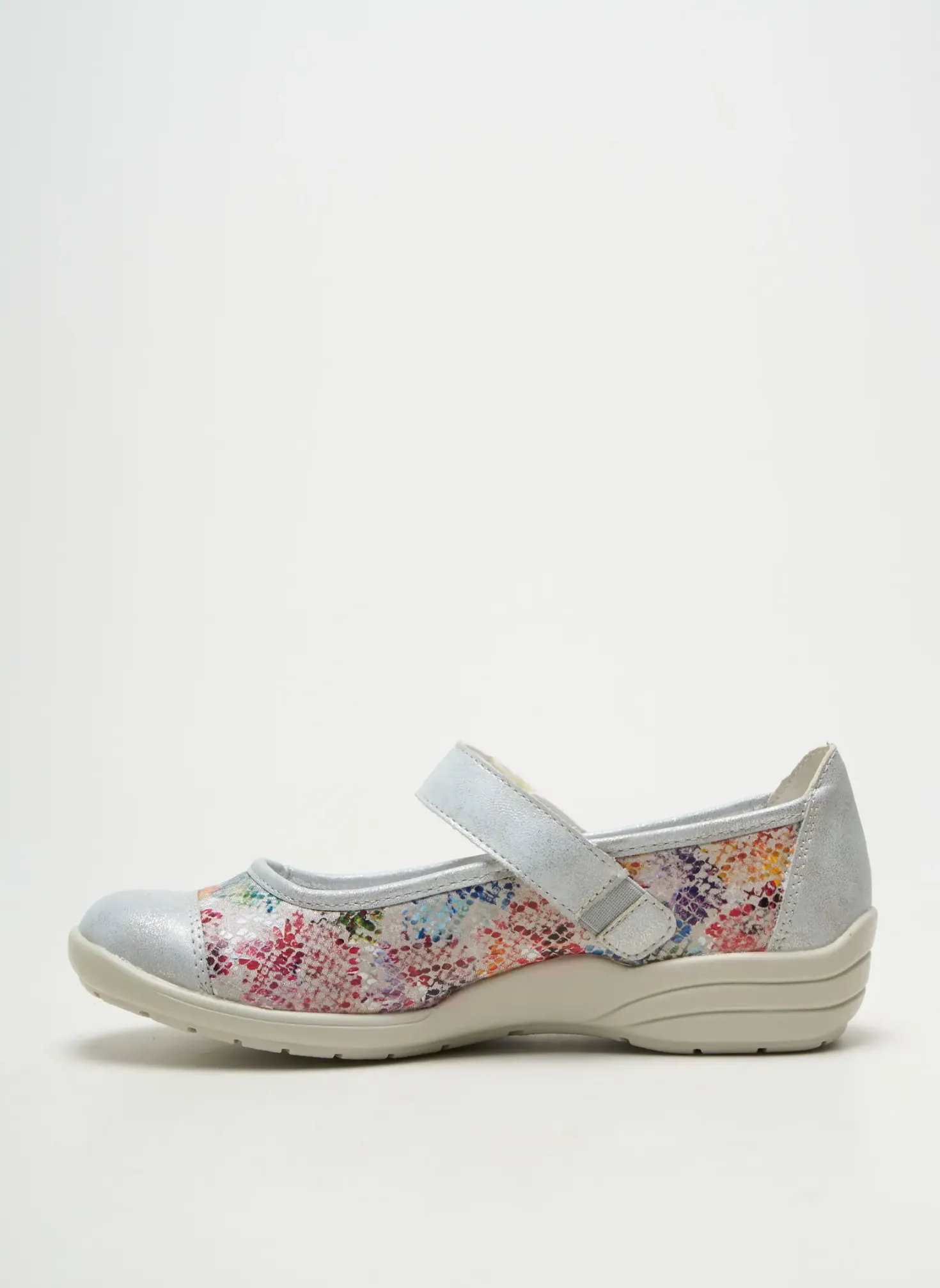 Ballerines Remonte Argent Talon Plat Jusqu'à 3cm