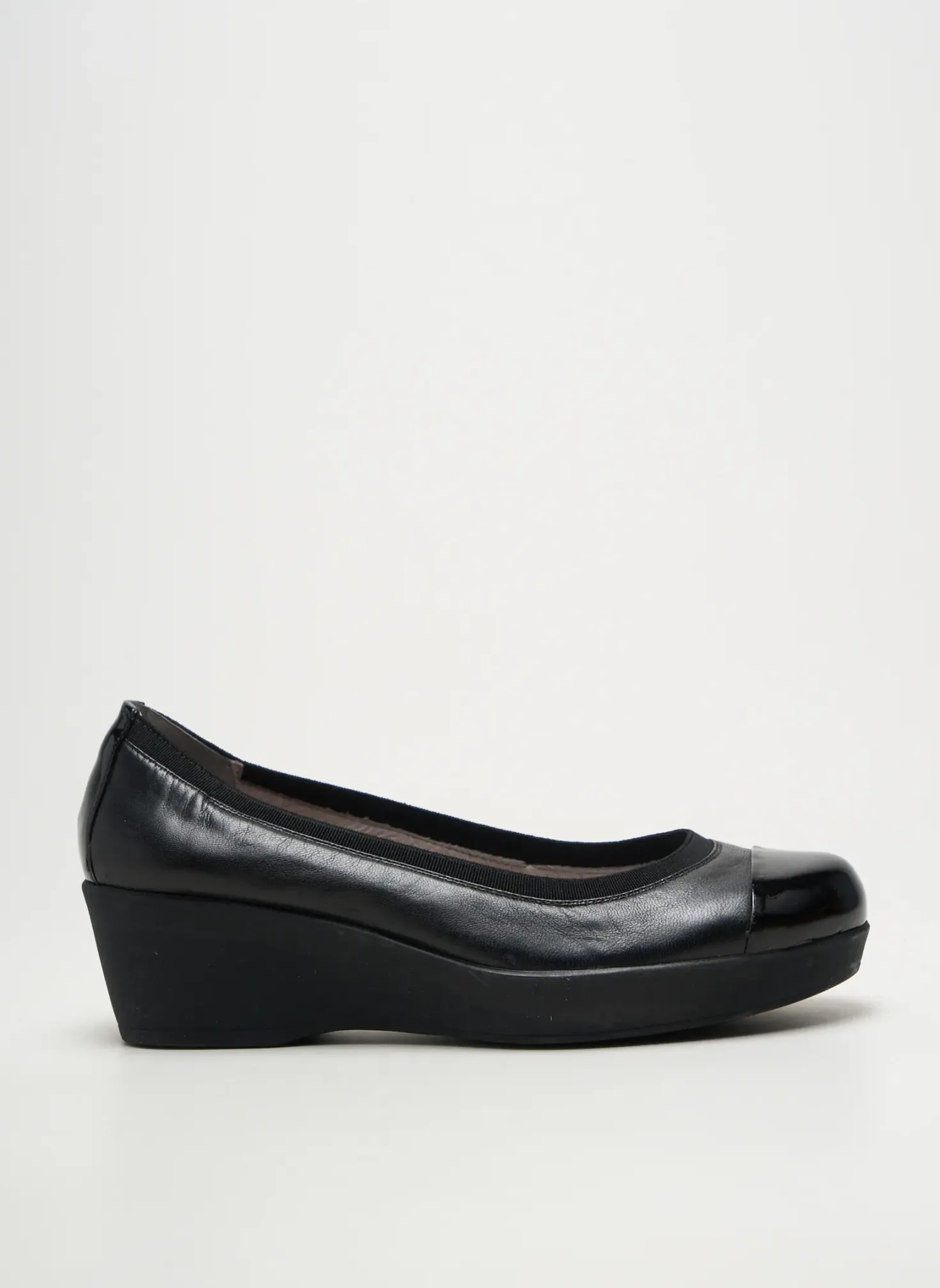 Ballerines Unisa Noir Talon De 4 À 6cm