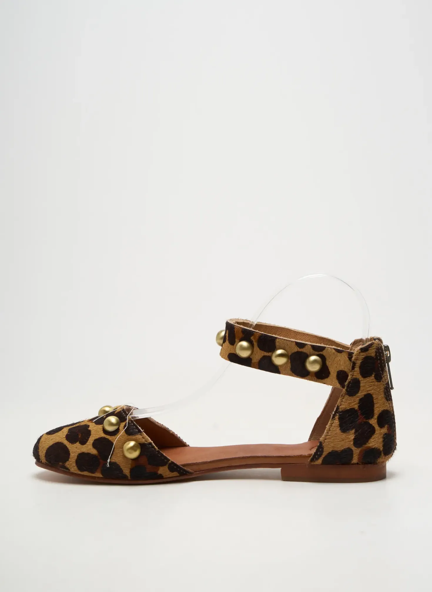 Ballerines Virginie Darling Marron Talon Plat Jusqu'à 3cm