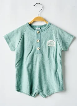 Barboteuse Petit Bateau Vert