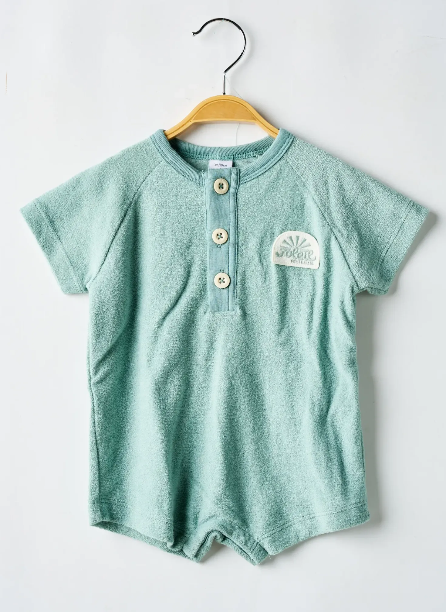 Barboteuse Petit Bateau Vert