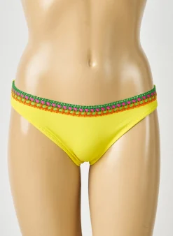 Bas De Maillot De Bain Antigel Jaune Culotte