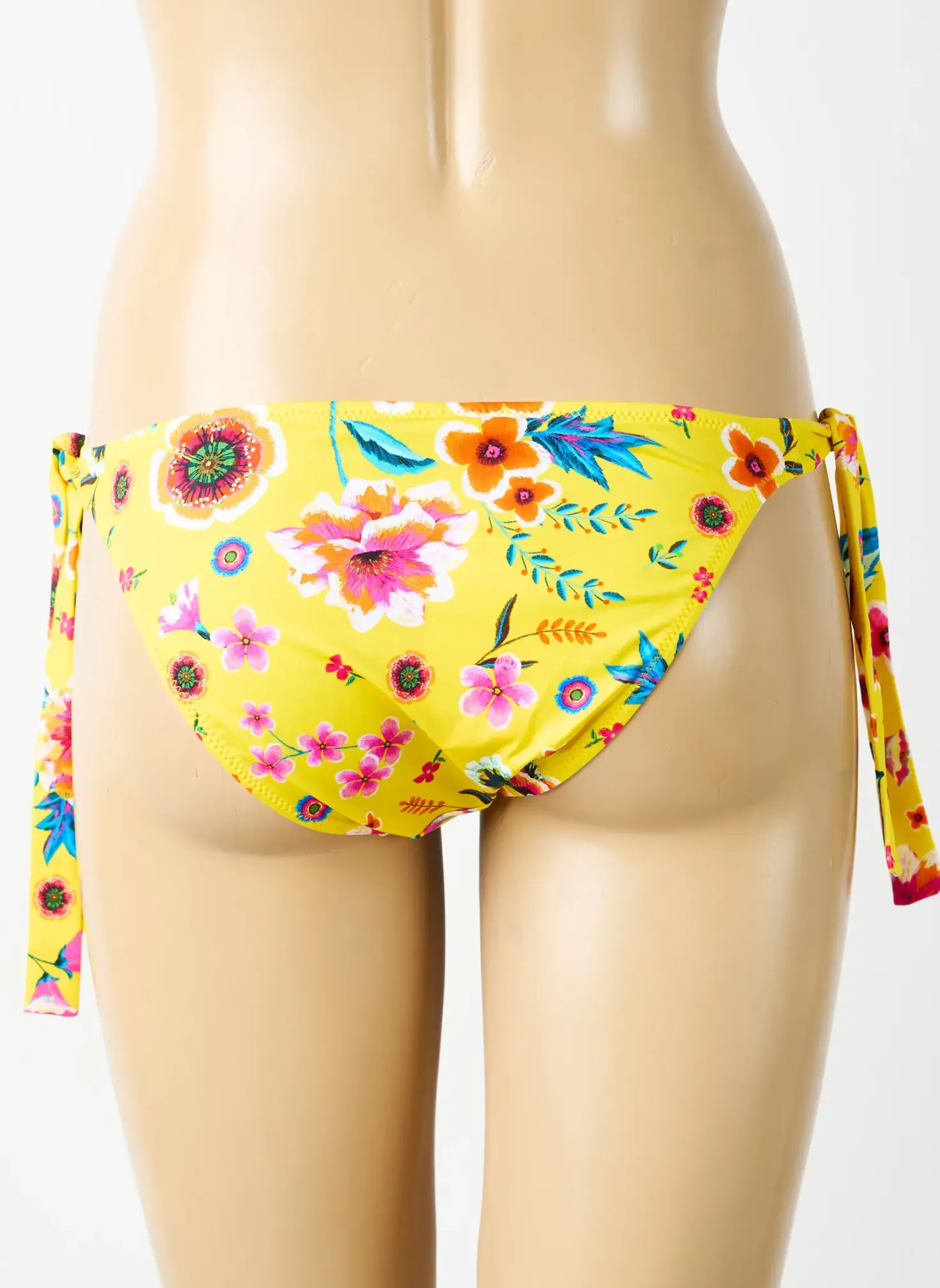 Bas De Maillot De Bain Antigel Jaune Bikini