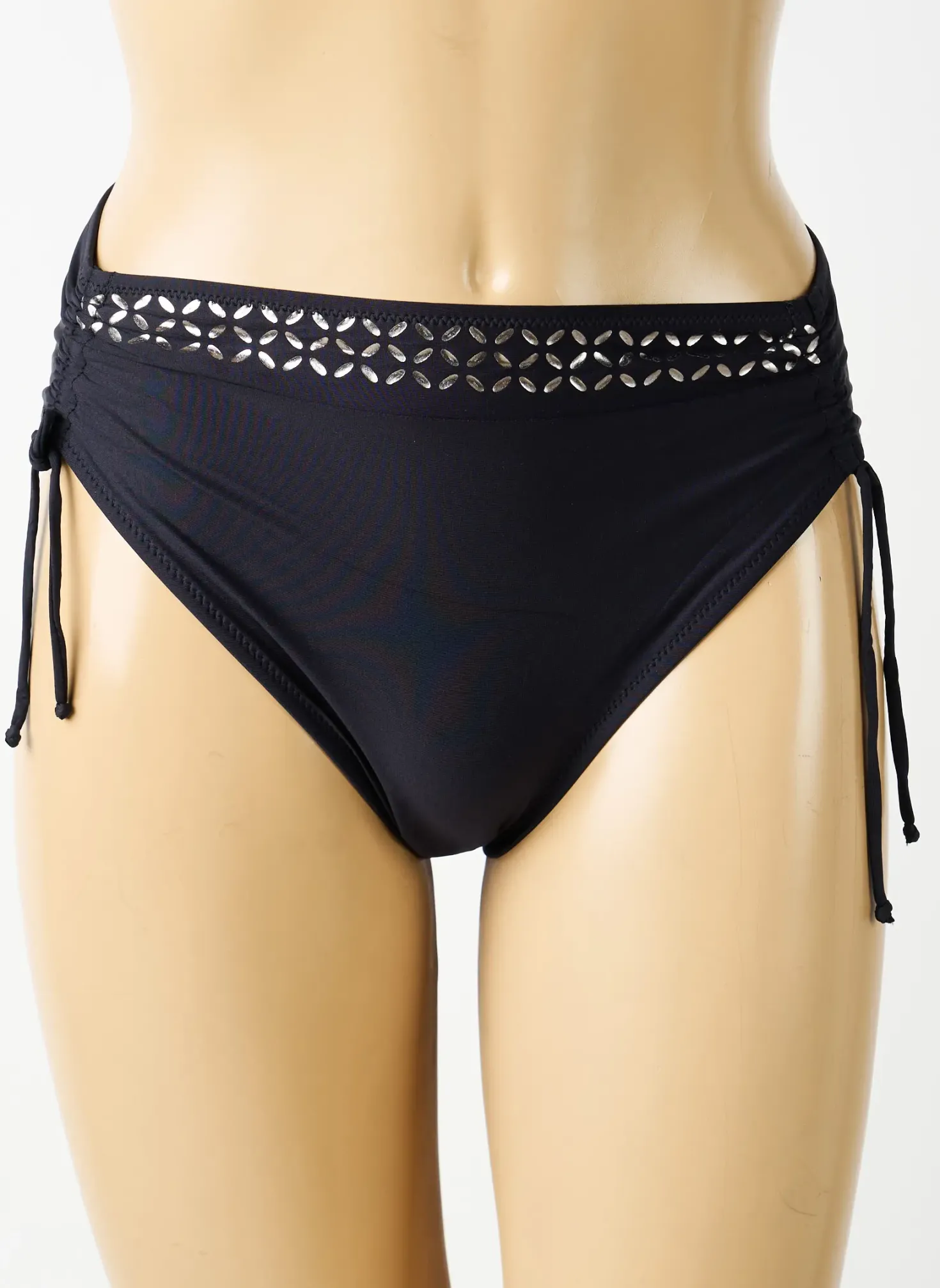 Bas De Maillot De Bain Antigel Noir Culotte