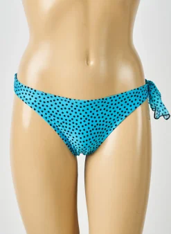 Bas De Maillot De Bain Antigel Bleu Bikini