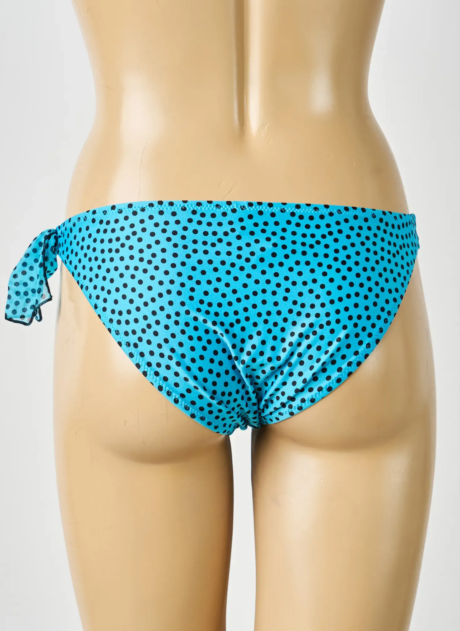 Bas De Maillot De Bain Antigel Bleu Bikini