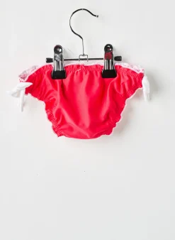 Bas De Maillot De Bain Dos Tortugas Rouge